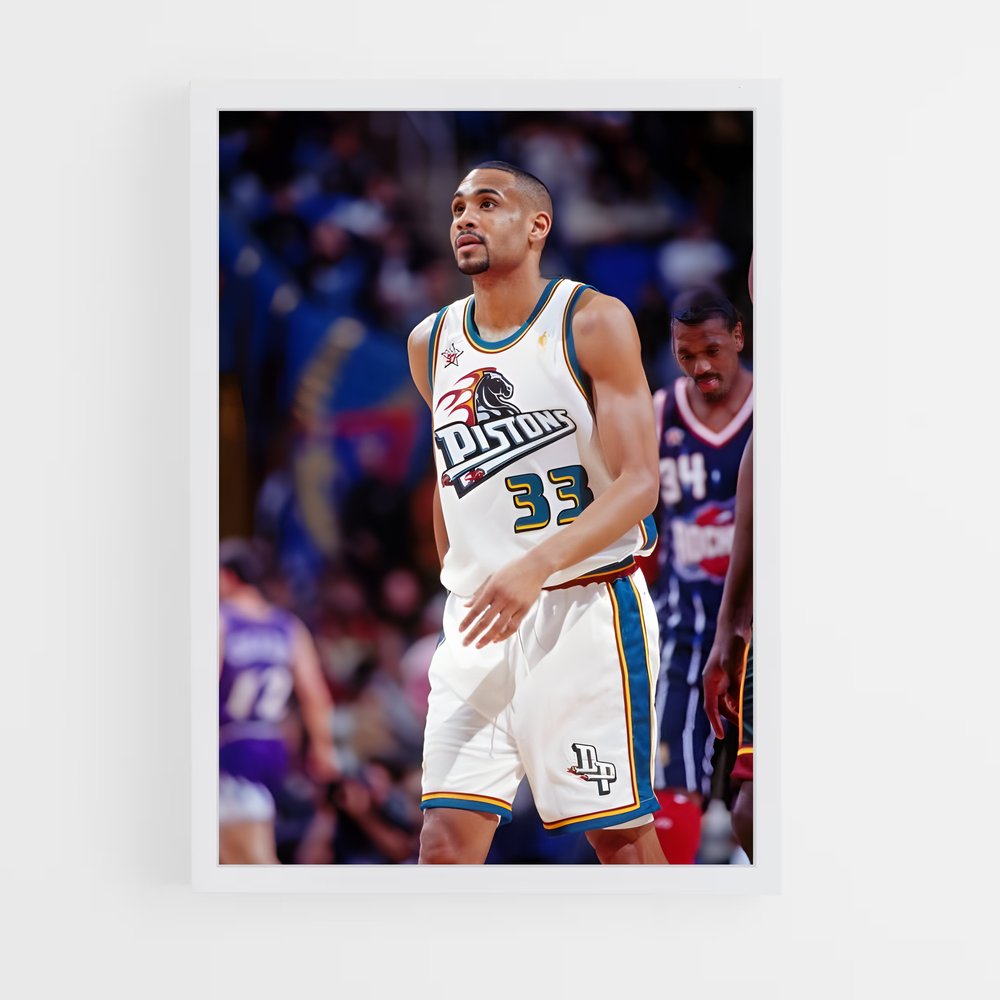 Poster Duel à Salt Lake – affiche Basketball (vue 3)